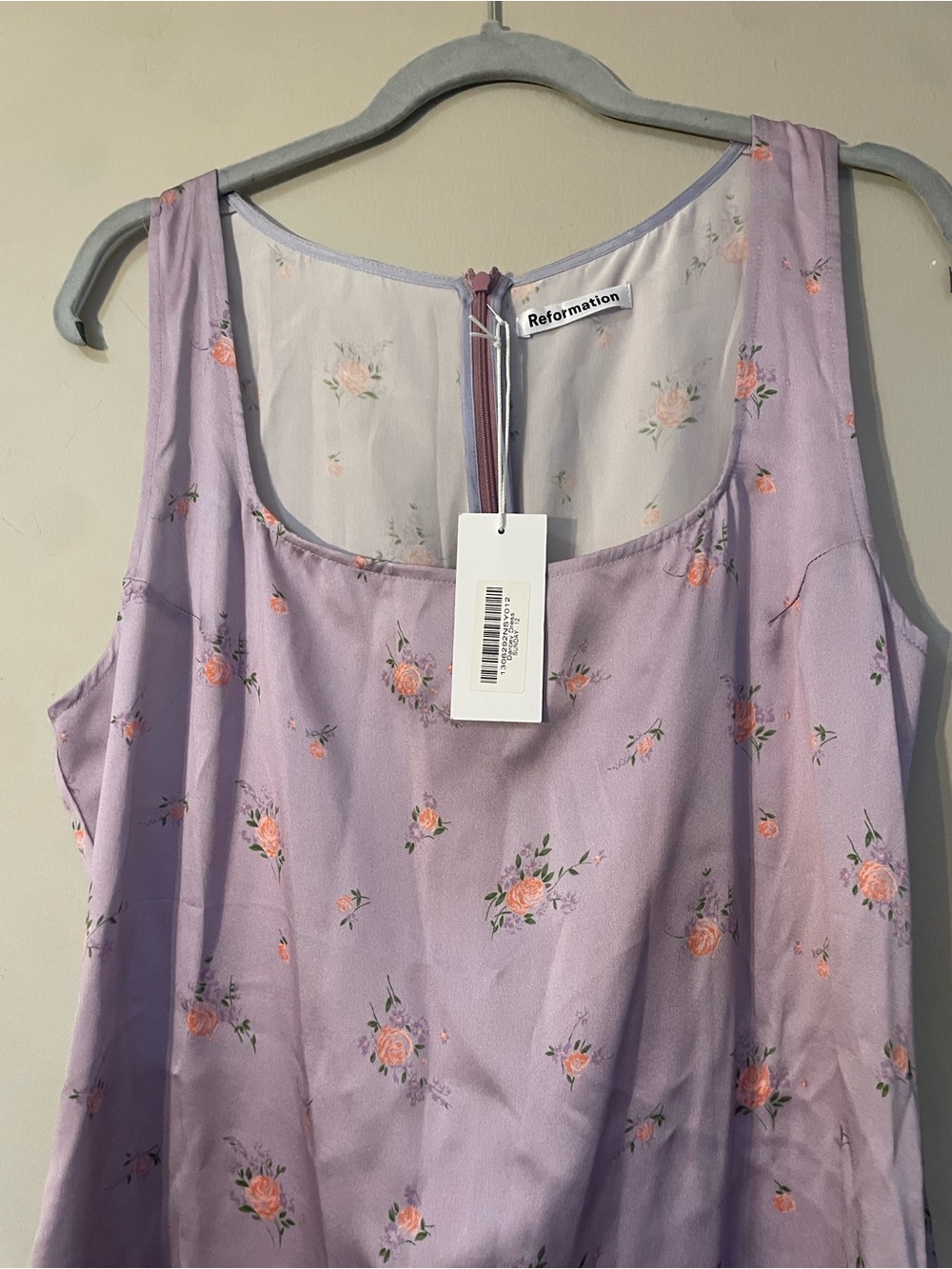 REFORMATION FLORAL SLIP DRESS - Picture 5 of 5